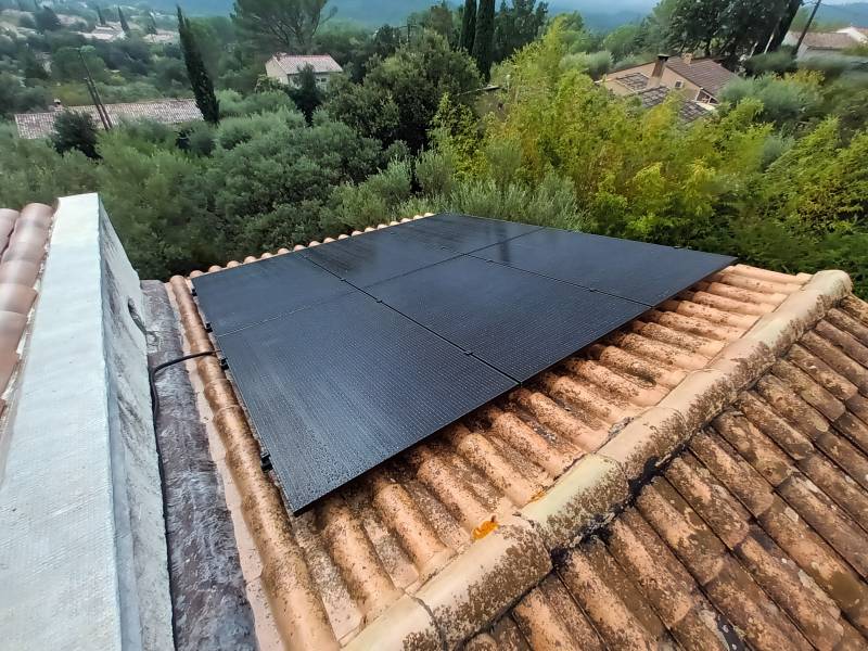 Installations photovoltaïque nans les pins Open Domotique