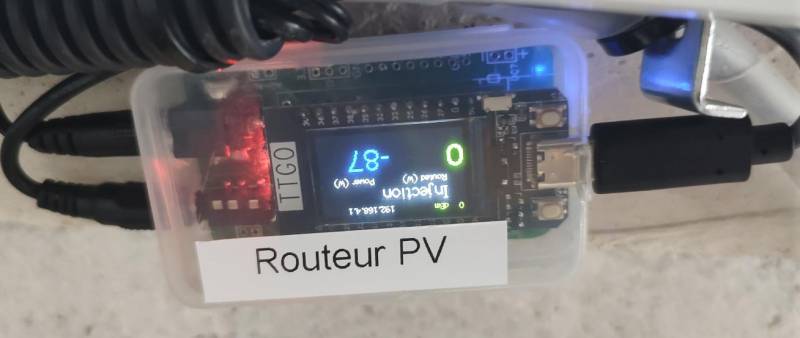 Open Domotique routeur solaire
